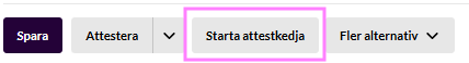 Starta en attestkedja (skärmbild 2 av 3)