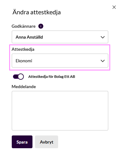 Attest (skärmbild 2 av 4)