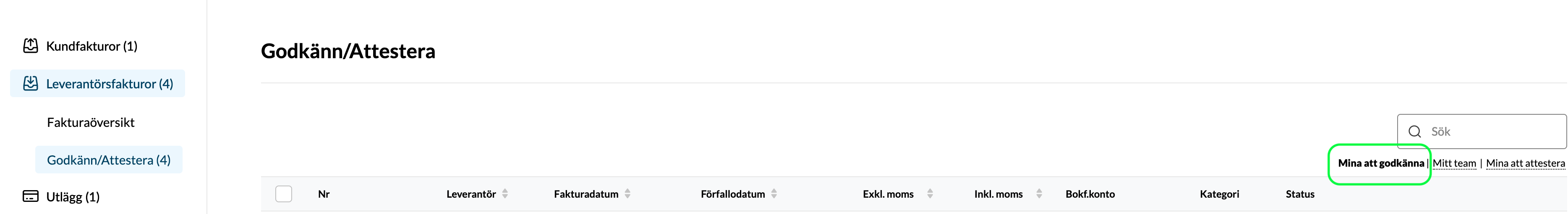 Godkännande (skärmbild 4 av 4)