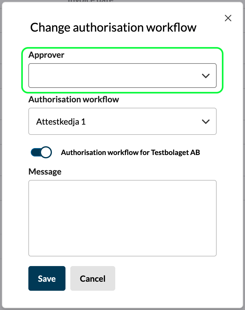 Approval (skärmbild 2 av 4)