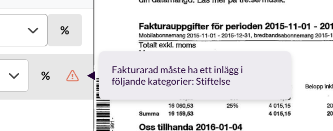 Leverantörsfakturor (skärmbild 1 av 3)